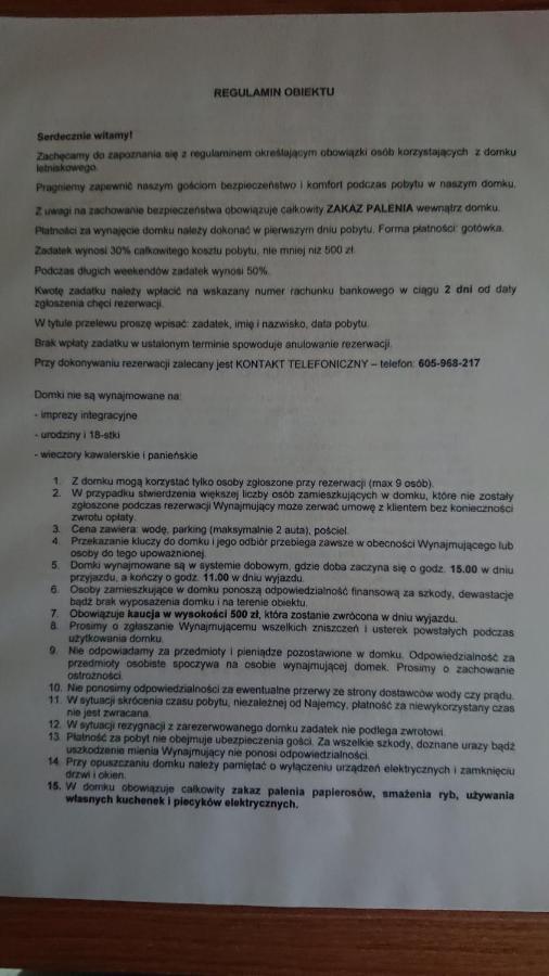 Domki Magnolia Krokowa Dış mekan fotoğraf